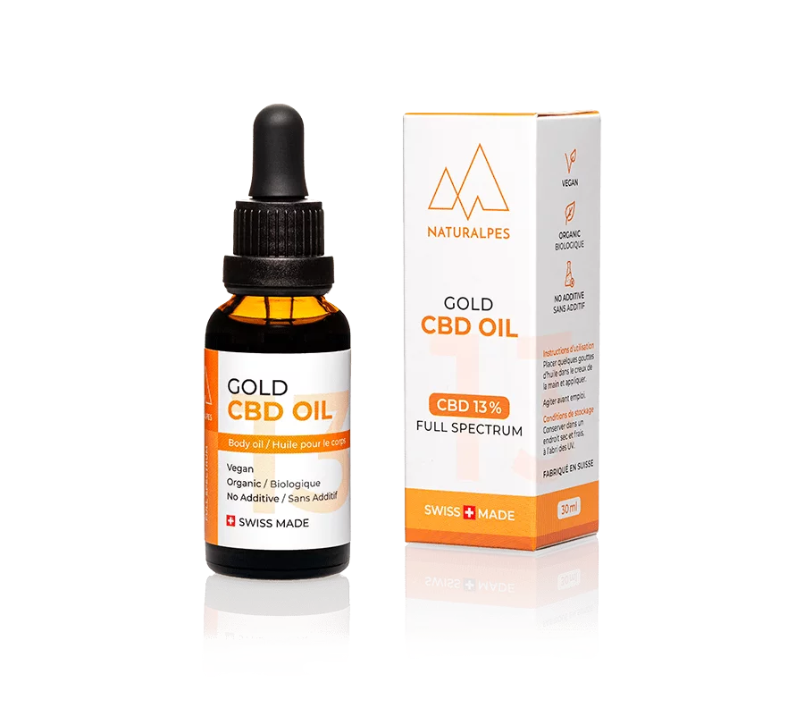 Huile CBD Gold 13%