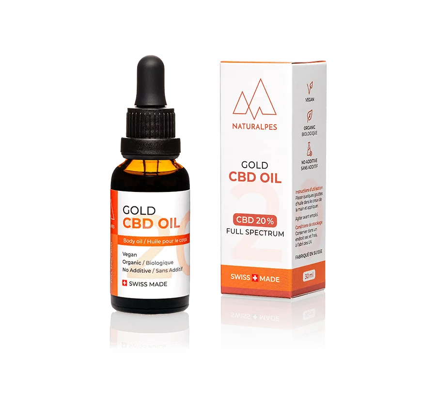 Huile CBD Gold 20%