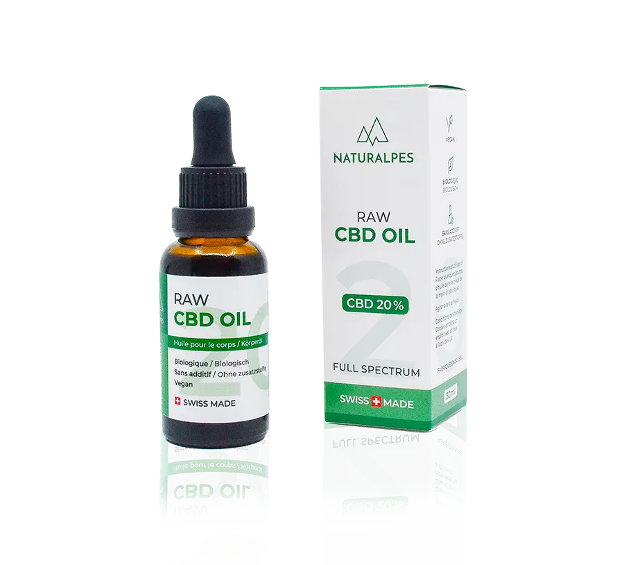 Huile CBDA Raw 20%