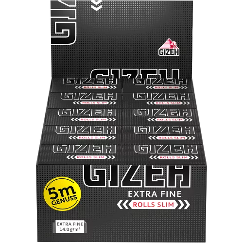 GIZEH Black Rolls Slim