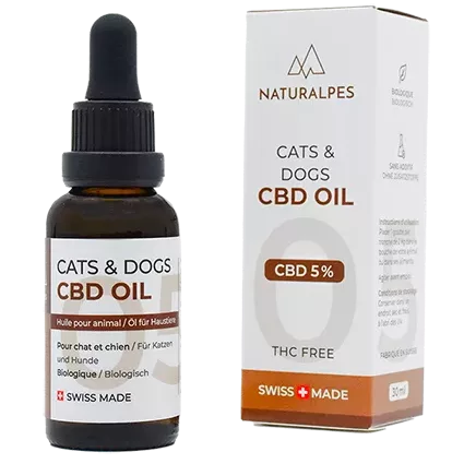 Huile CBD Animaux